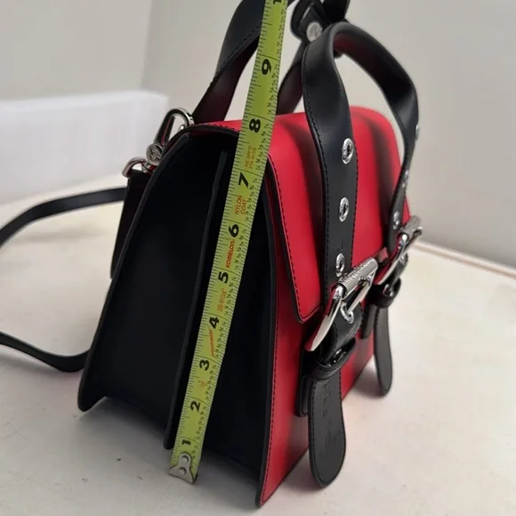 Vivienne Westwood NWT ALEX BAG LARGE BLUE-RED - Picture 13 of 15